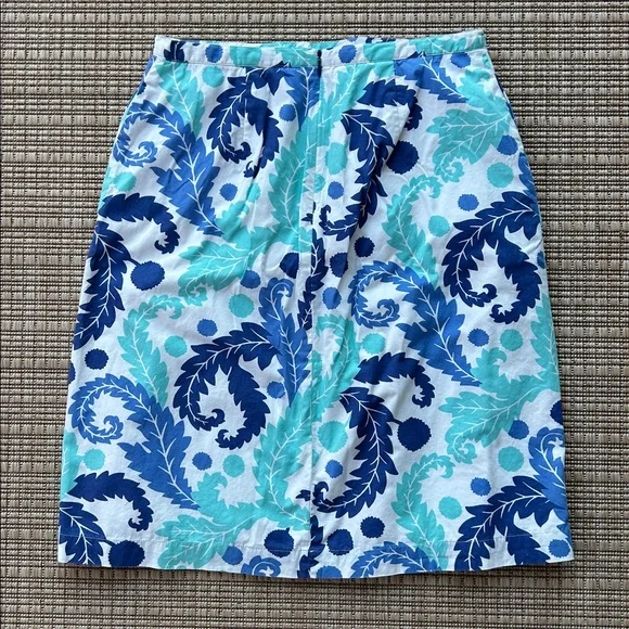 Boden Patterned Skirt with Pockets, Fully Lined, Size 6 - Picture 4 of 6
